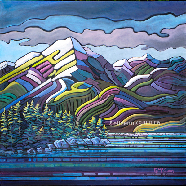 Illusion of Stillness painting